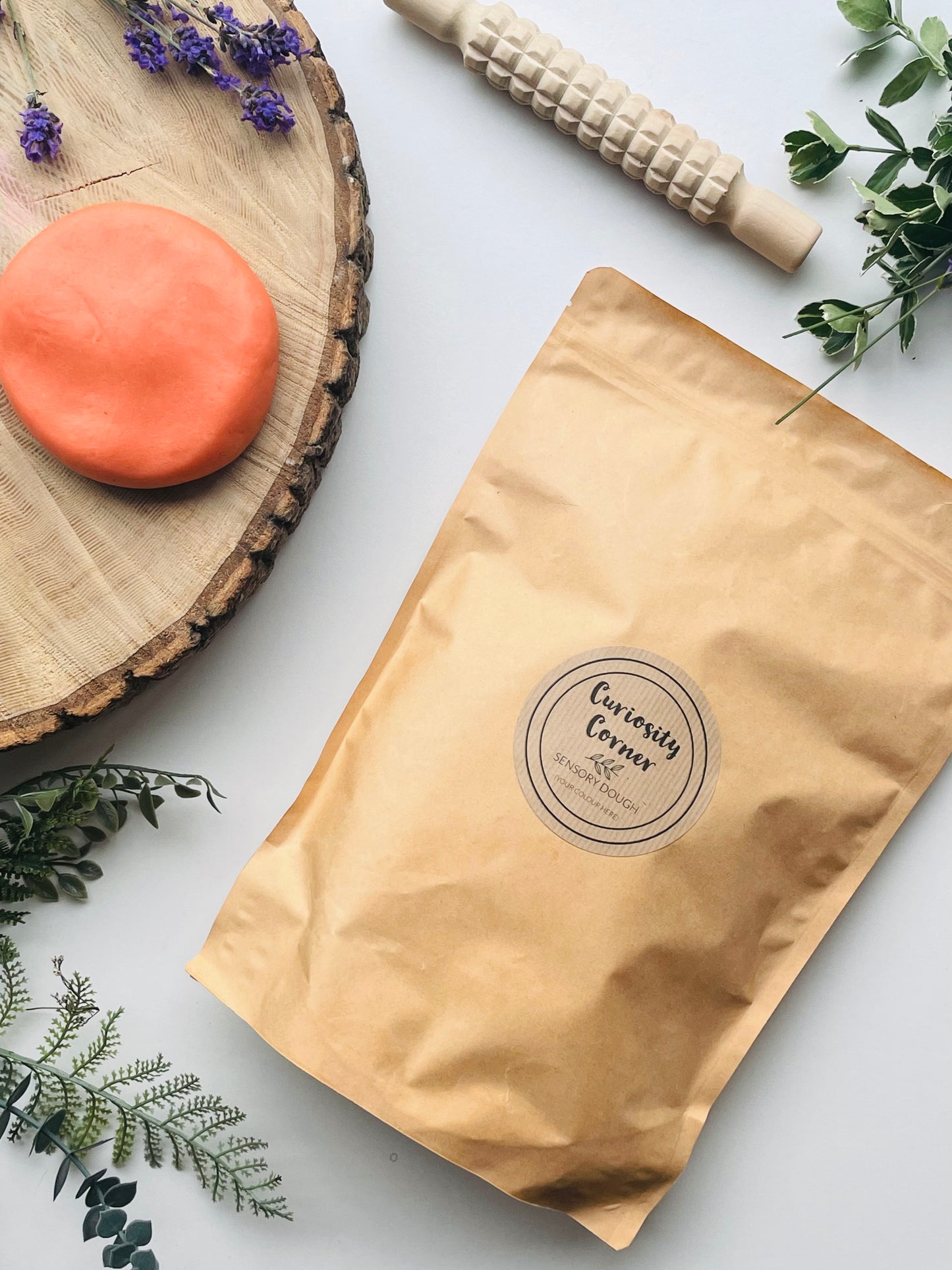 Autumn Leaf Orange 1.5kg Dough