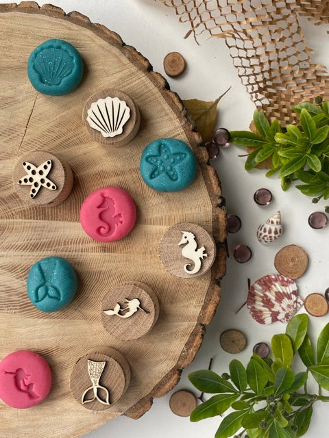 Magical Mermaid Oak Stamps