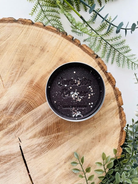 Night Sky Black Sparkling Sensory Dough