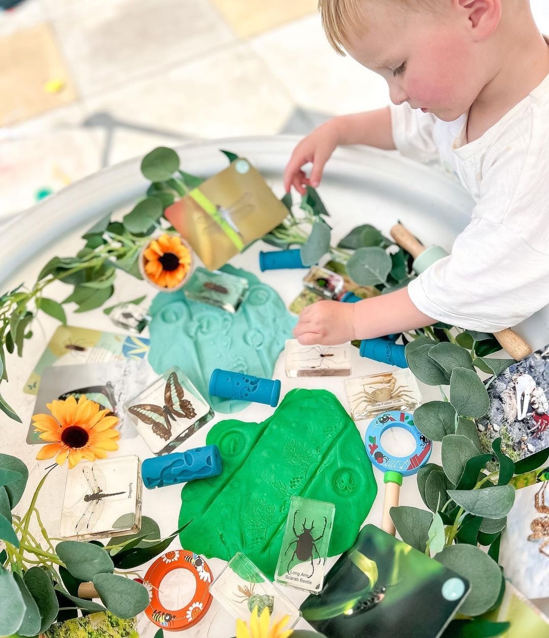 Leaf Zest Green Sensory Dough