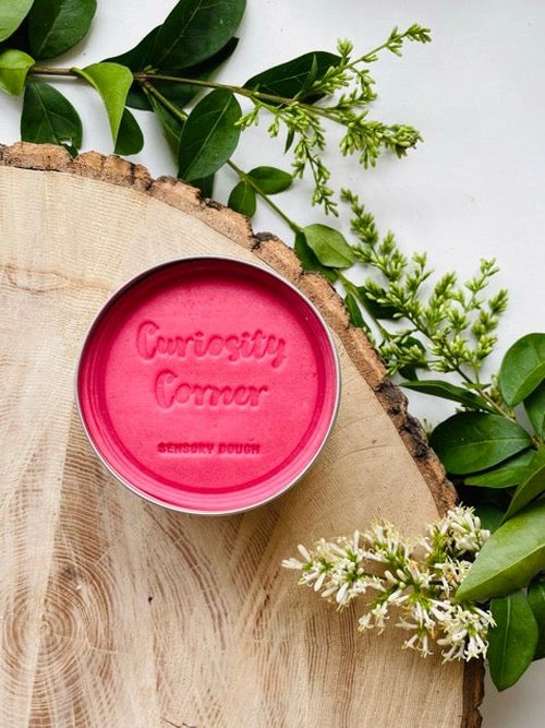 Sweet Flamingo Sensory Dough