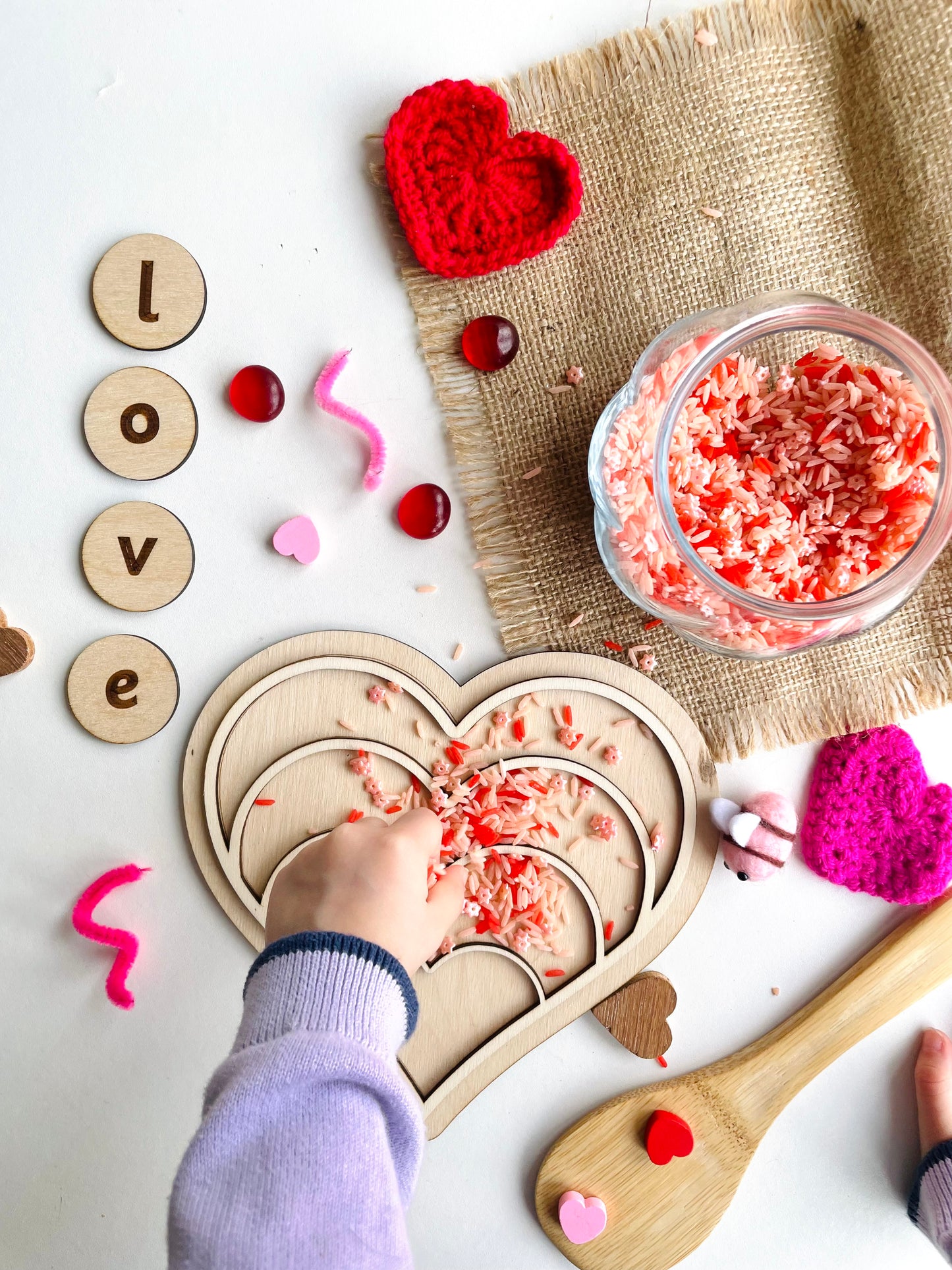 Valentines Sensory Base