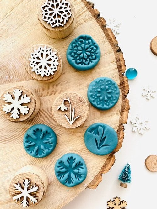 Winter Oak Stamps